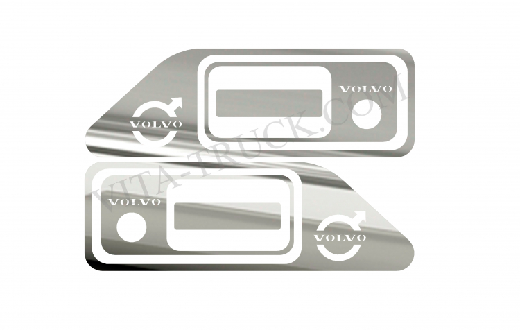Накладка из нержавейки №43 VOLVO FH 3 На ручки дверей Volvo