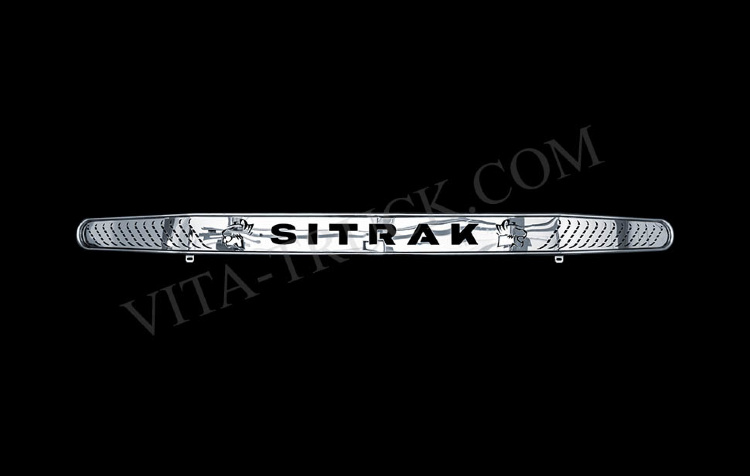 Защита лобового стекла для автомобиля SITRAK C7H от 2022г.в. St002-2 (косые углы)
