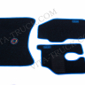 Коврики ворсовые в авто MERCEDES ACTROS синие с логотипом