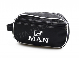 Сумка - Косметичка с вышивкой Man с внутренним карманом 