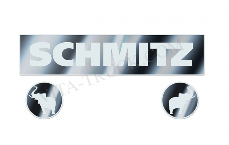 Светодиодная табличка-логотип для прицепов Schmitz