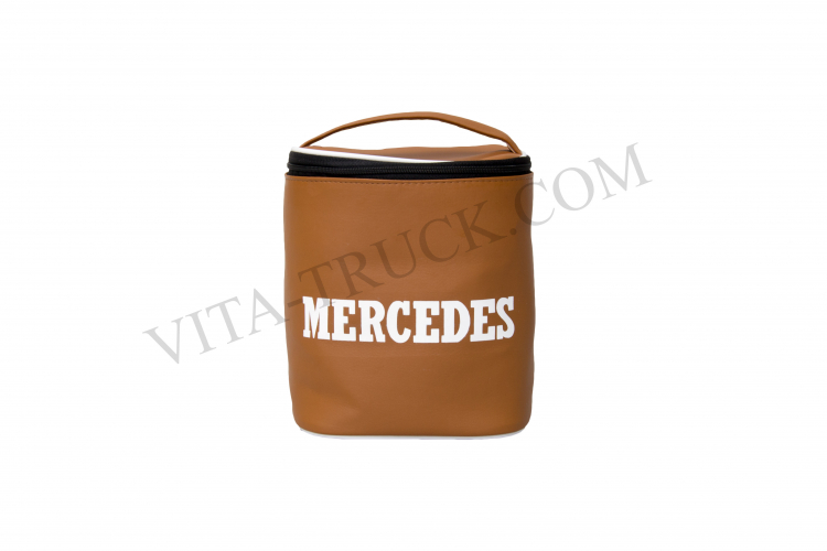 Сумка косметичка (15х15) Цилиндр с логотипом MERCEDES