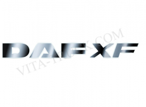 Буквы-эмблема с подсветкой на капот DAF XF