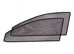 Каркасные шторки для KIA RIO III на магнитах (комплект 2 шт.)